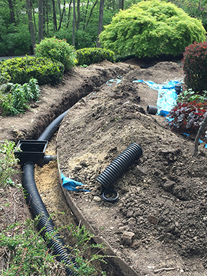 Drainage Solutions project 1 in North Richland Hills