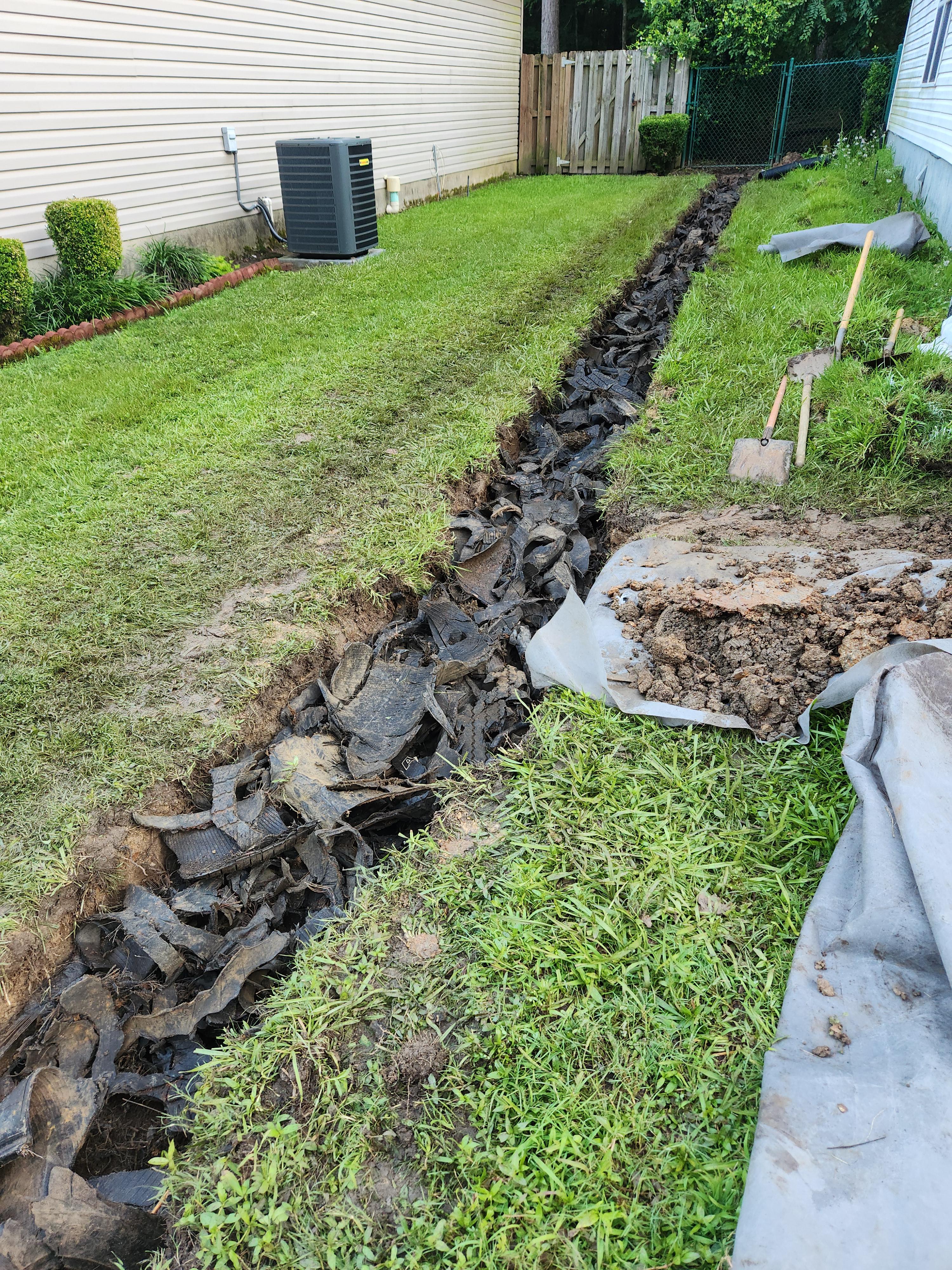 Drainage Solutions project 8 in North Richland Hills
