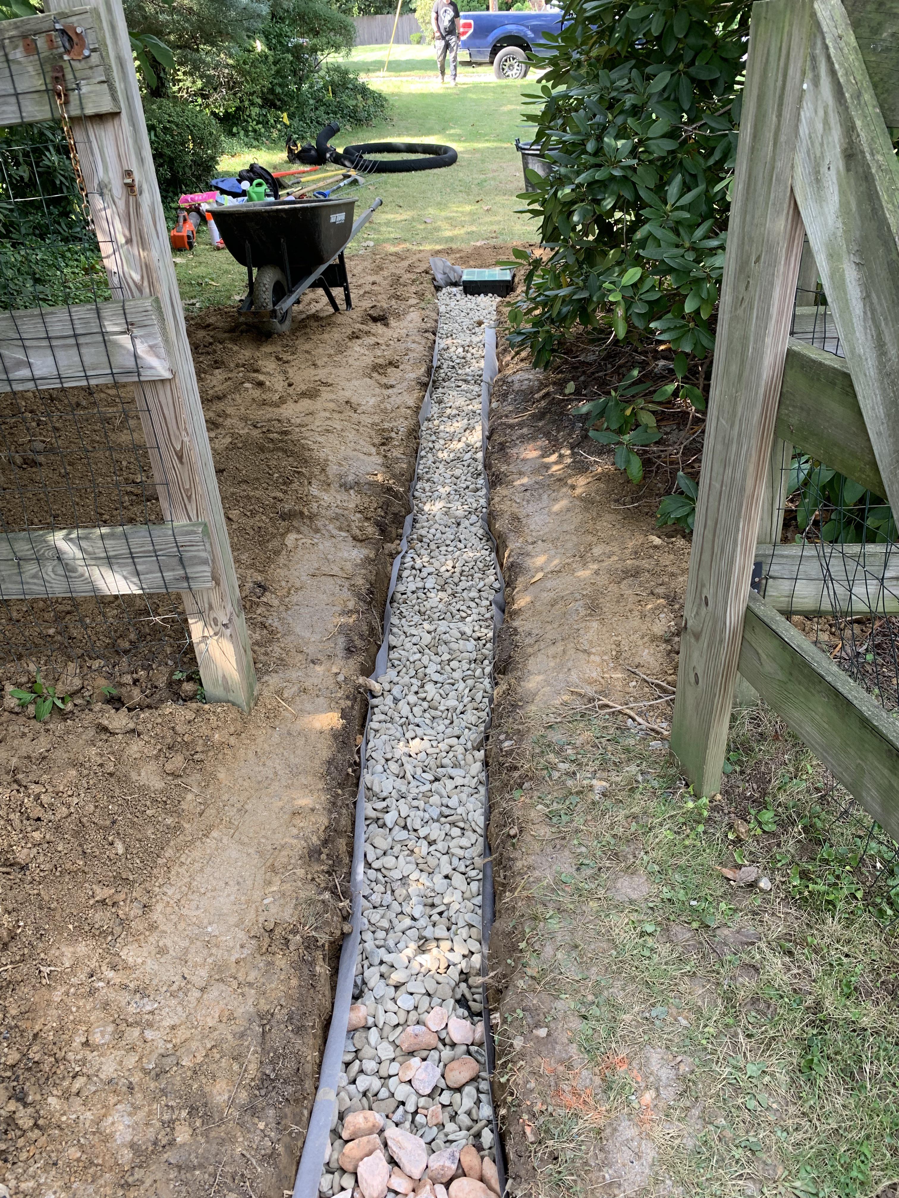 Drainage Solutions project 9 in North Richland Hills