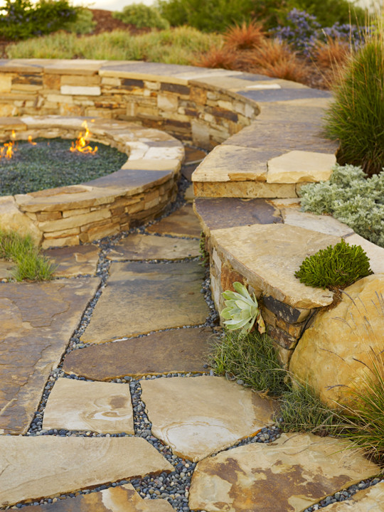Flagstone Installation project 3 in North Richland Hills