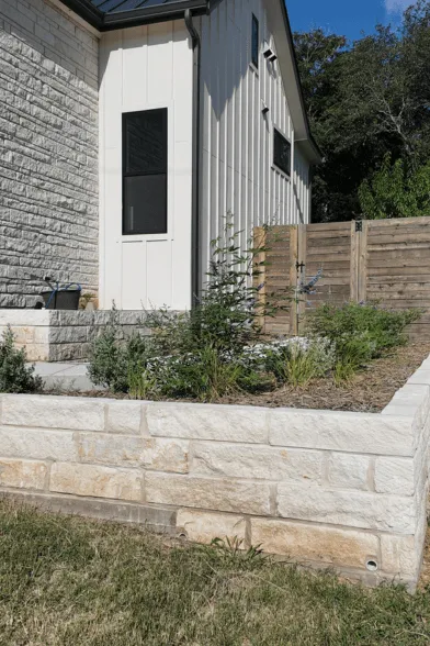 Flower Bed Edging project 6 in North Richland Hills