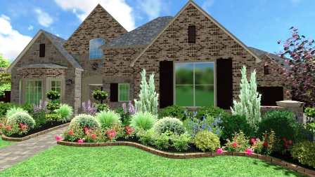 Softscaping project 2 in North Richland Hills