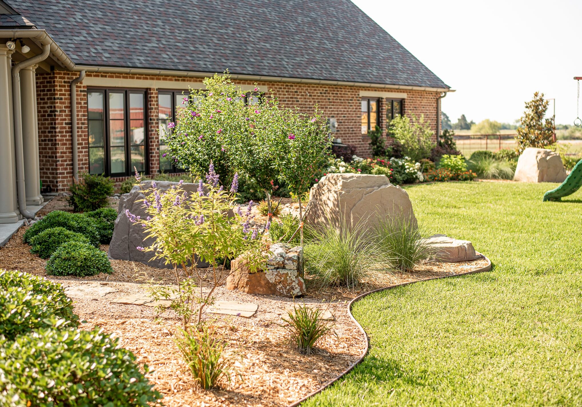 Softscaping project 3 in North Richland Hills