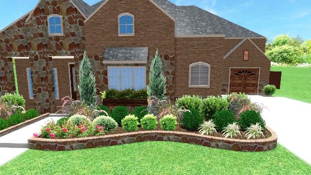 Softscaping project 4 in North Richland Hills