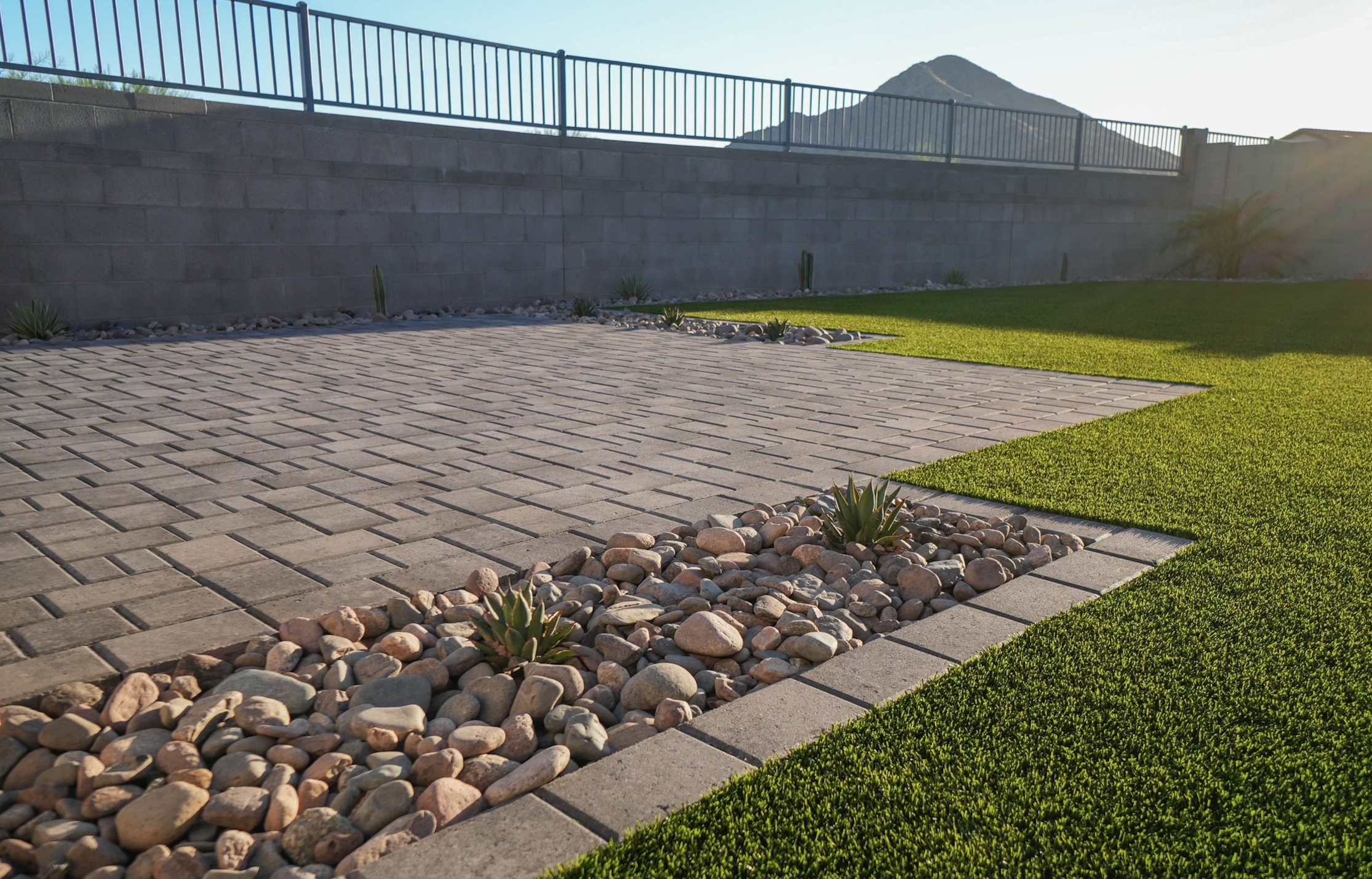 Paver Installation project 4 in North Richland Hills