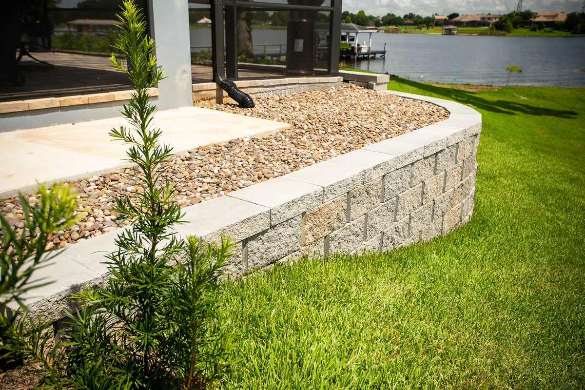 Retaining Walls project 8 in Euless